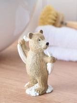 Next Natural Bertie Bear Towel Bathroom Ornament- Buy online at McGrocer