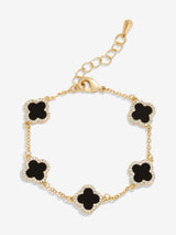 Next Jon Richard Green Jet Enamel Clover Bracelet Jewellery Bracelet 12mm x 178mm- Buy online at McGrocer