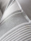 Bianca silver grey duvet cover set - British product