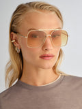 Le Specs Gold Civelle sunglasses, UK version