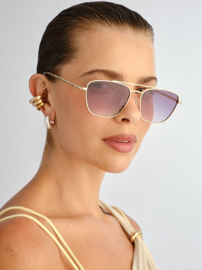 Next Le Specs Gold Diametric II Sunglasses- Buy online at McGrocer