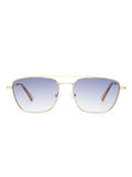 Le Specs Gold Diametric II sunglasses, imported from the UK