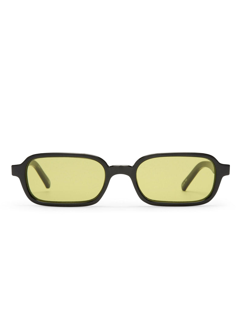 Le Specs Pilferer sunglasses narrow frame olive lenses - British product