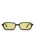Le Specs Pilferer sunglasses narrow frame olive lenses - British product