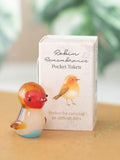 Something Different Brown Robin Remembrance Gift Set, imported from the UK