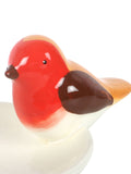 Something Different robin bird bath trinket dish, UK version