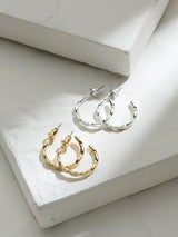 Next FatFace Multi Hoop Earrings Fashion Jewellery 2cm- Buy online at McGrocer