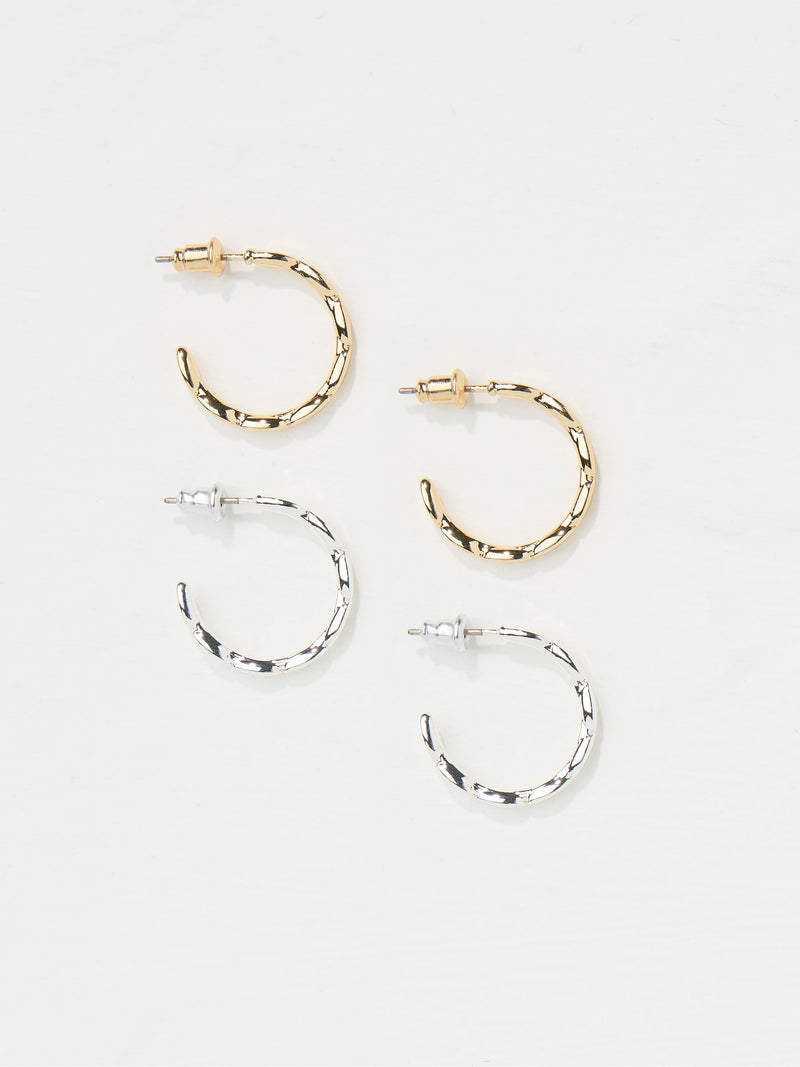 FatFace Multi Hoop Earrings 2cm - British product