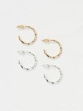FatFace Multi Hoop Earrings 2cm - British product