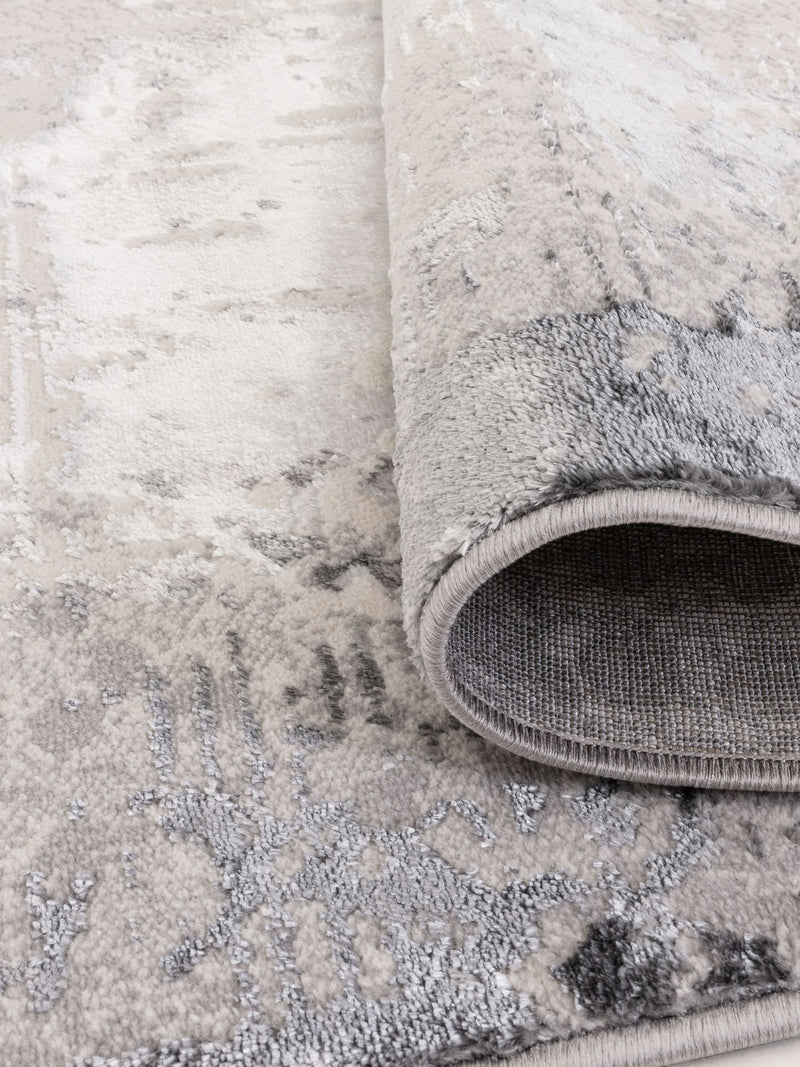 The Rug Edit Grey Ritz Abstract rug (British brand)