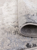 The Rug Edit Grey Ritz Abstract rug (British brand)