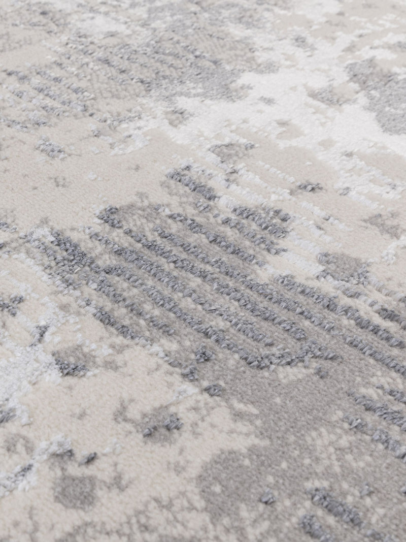 The Rug Edit Grey Ritz Abstract rug (British brand)