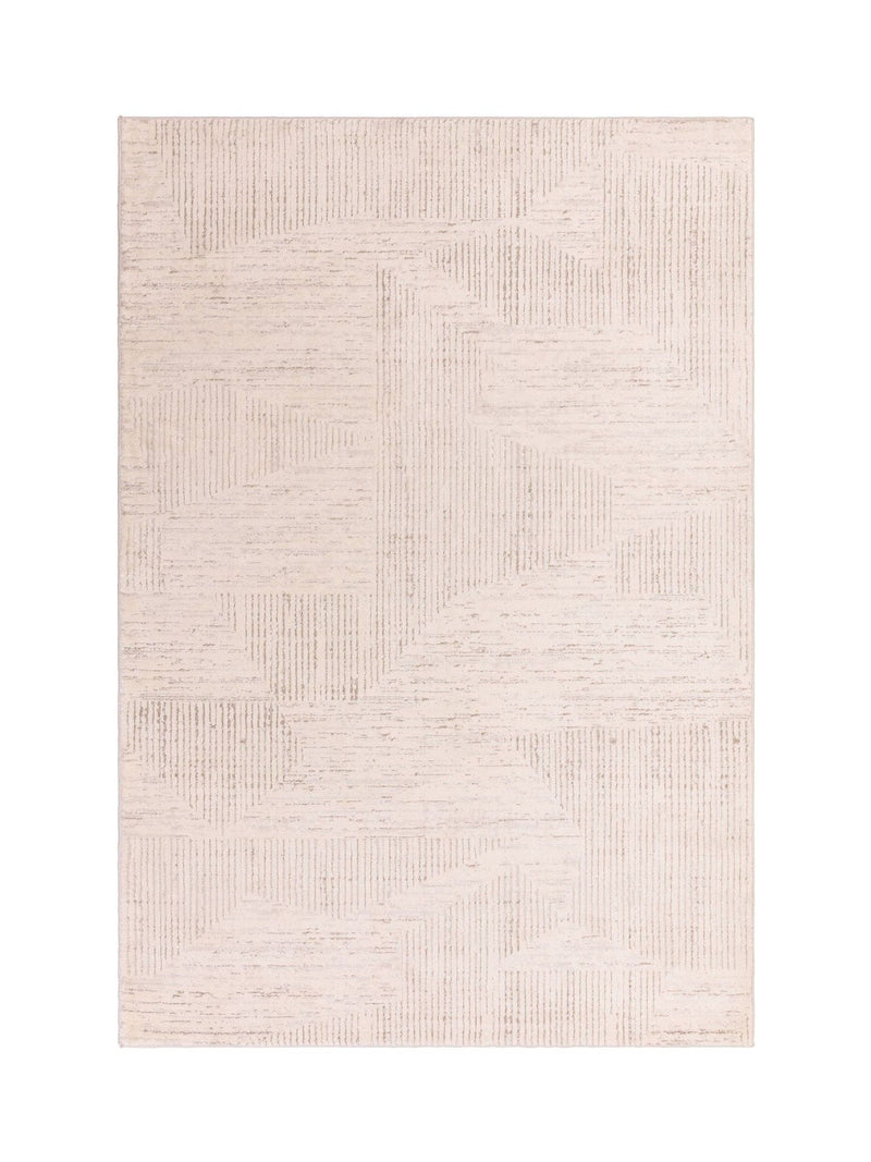 The Rug Edit Cream Axel Linear rug (British brand)