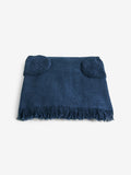 MADE.COM Navy Emil Abstract Tufted Throw 180x130cm, UK version