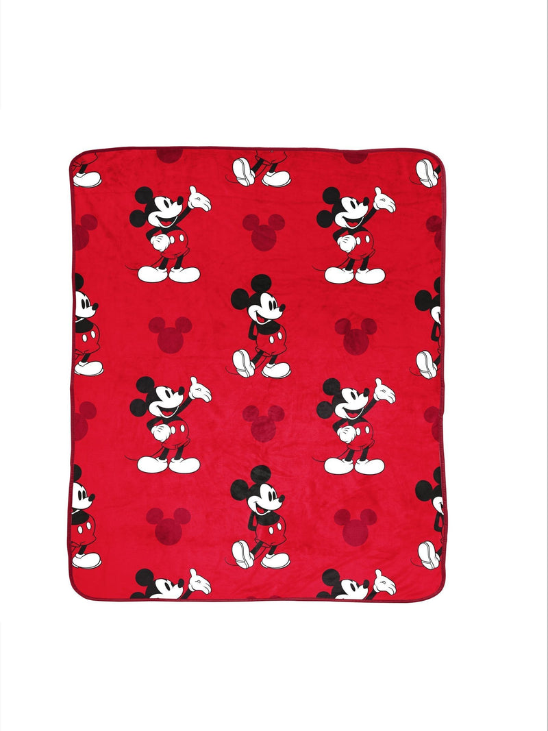 Disney Mickey Mouse fluffy blanket 130x150cm, UK version