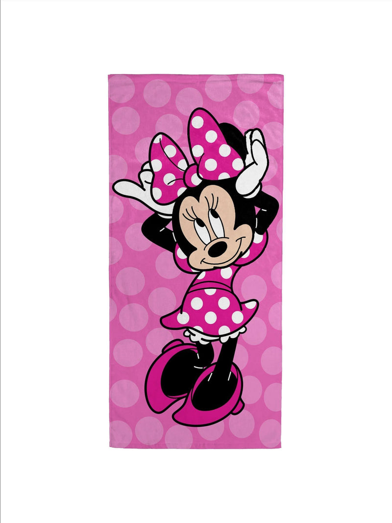 Disney Minnie Mouse cheery beach towel, imported from the UK