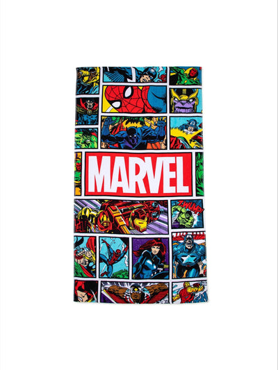 Next Avengers Multicolor Vintage Comic Beach Towel 86 x 162 cm- Buy online at McGrocer
