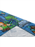 Minecraft beach towel Blue Underwater Adventure 71x147cm, imported from the UK