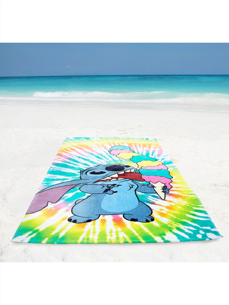 Disney Lilo & Stitch cotton blend beach towel, imported from the UK