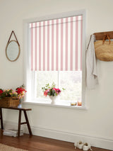 Next Cath Kidston Pink Canopy Stripe Made to Measure Roller Blind- Buy online at McGrocer