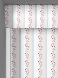 Cath Kidston cream ticking vine roller blind made to measure (British brand)