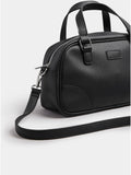 Yours cross-body bag black faux leather, imported from the UK
