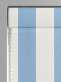 Cath Kidston blue canopy stripe 100% cotton roman blind - British product