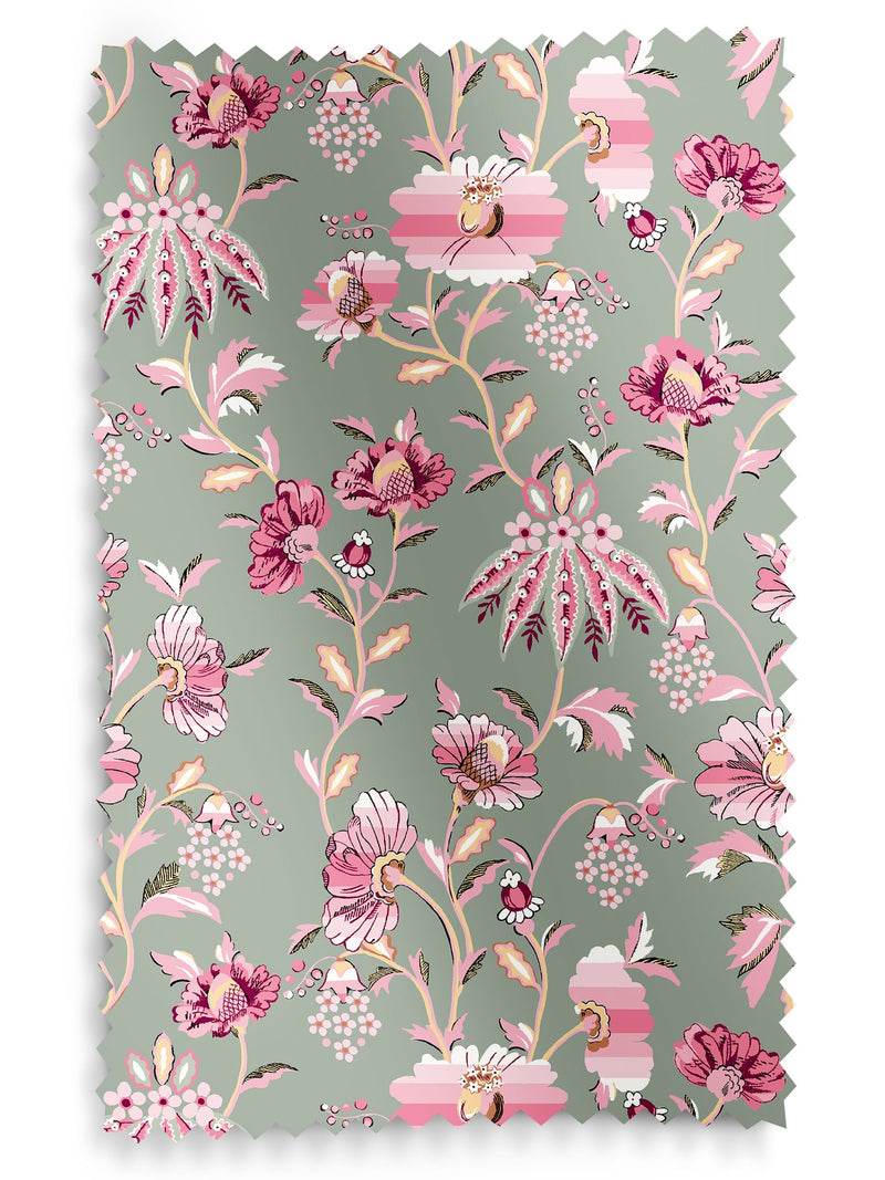 Cath Kidston sage green Friendship Gardens Roman blind, UK version