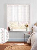 Next Cath Kidston Cream Ticking Vine 100% Cotton Roman Blind- Buy online at McGrocer