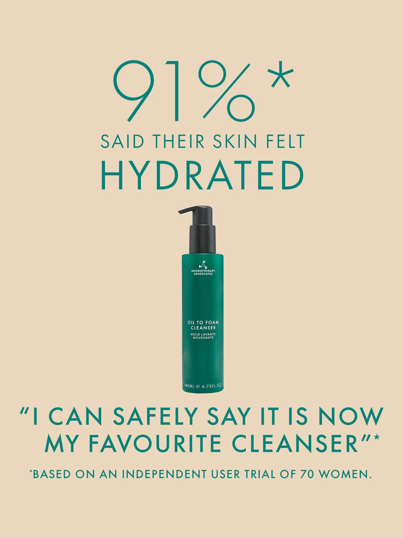 Aromatherapy Associates Oil to Foam Cleanser 140ml - British product
