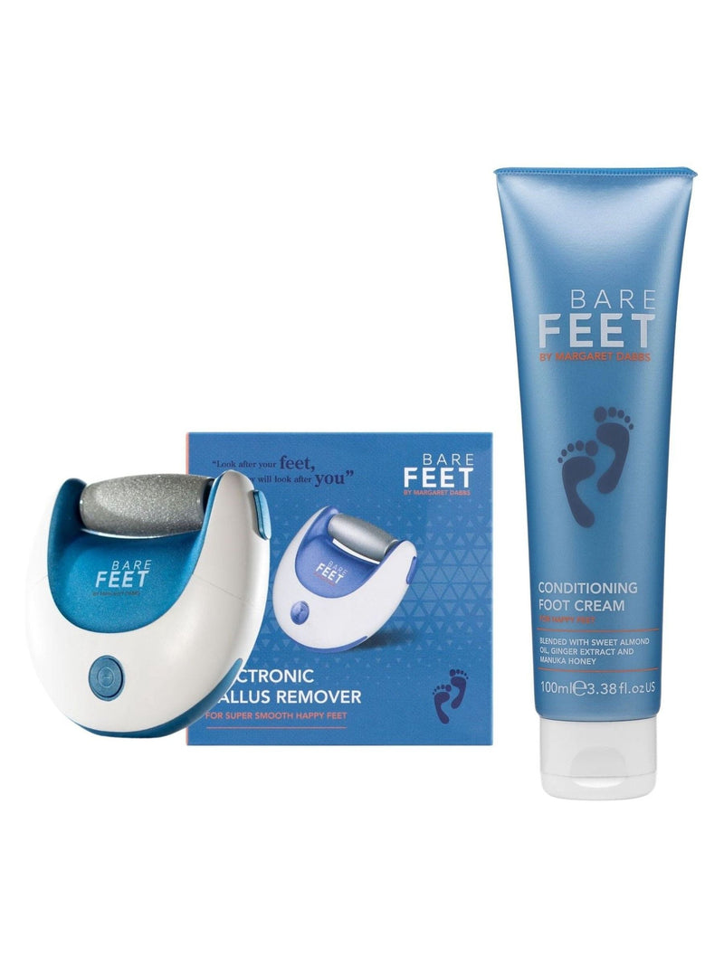 Margaret Dabbs electronic callus remover and foot cream duo 100ml - British product