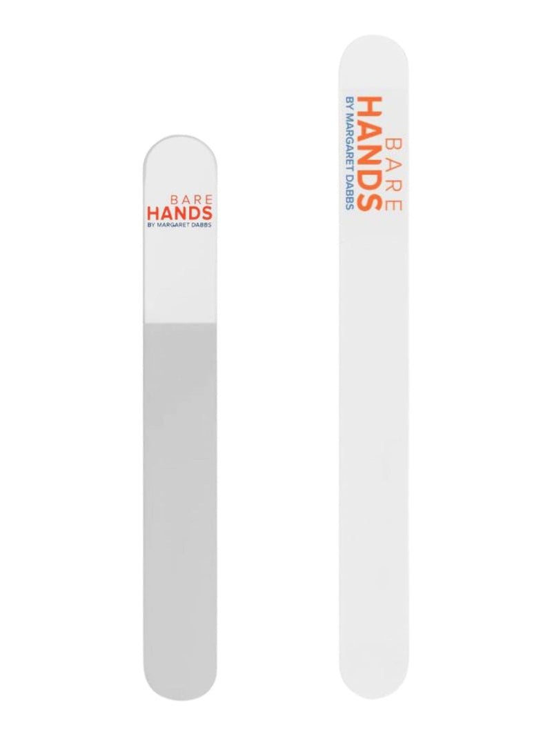 Margaret Dabbs glass nail file and nail buffer duo - British product