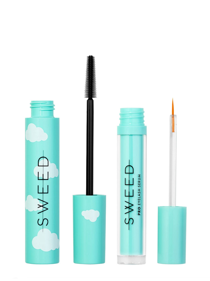 Sweed Cloud Mascara and Serum Set with 12ml and 3ml (British brand)