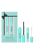 Sweed lash lift mascara and eyelash growth serum set (British brand)