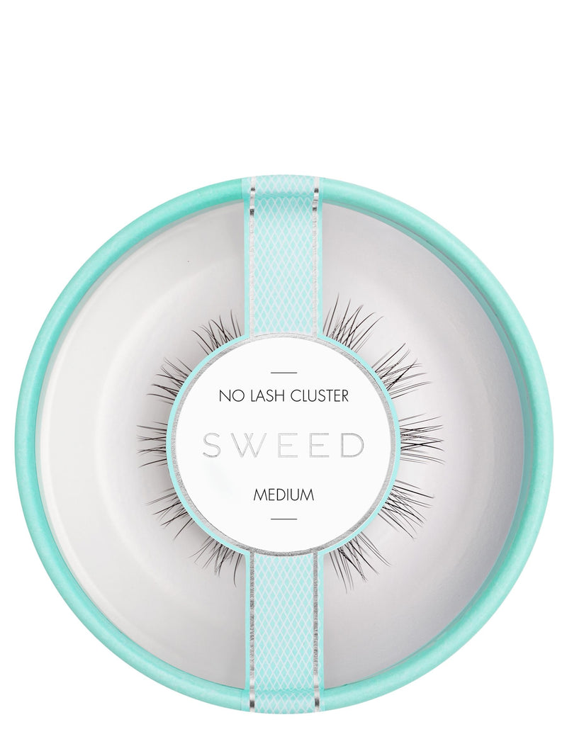 Sweed medium false eyelashes 12 pieces (British brand)