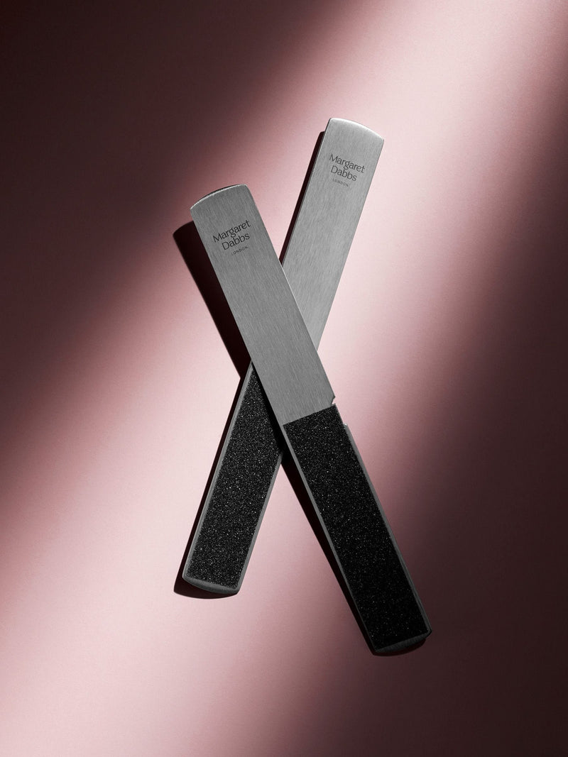 Margaret Dabbs London professional foot file for hard skin removal, imported from the UK