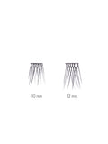 Sweed No Lash Cluster Duo false eyelashes with 10mm and 12mm clusters (British brand)
