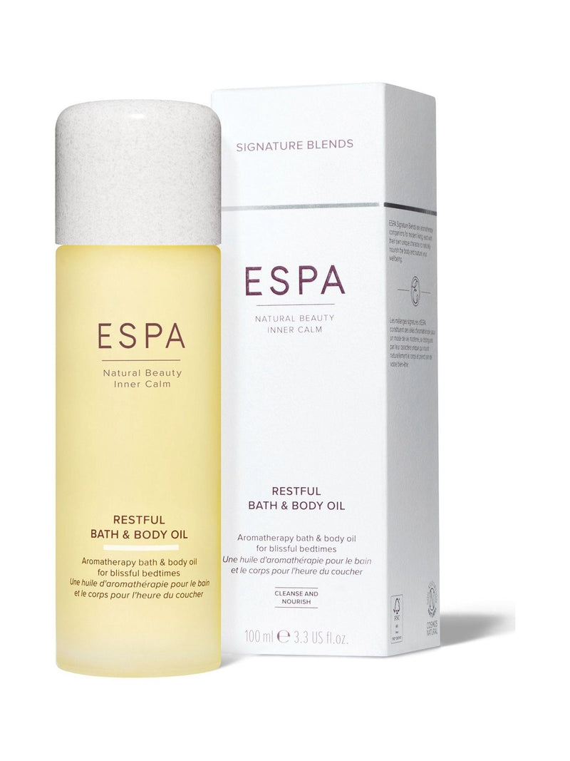 ESPA Restful bath and body oil 100ml - British product