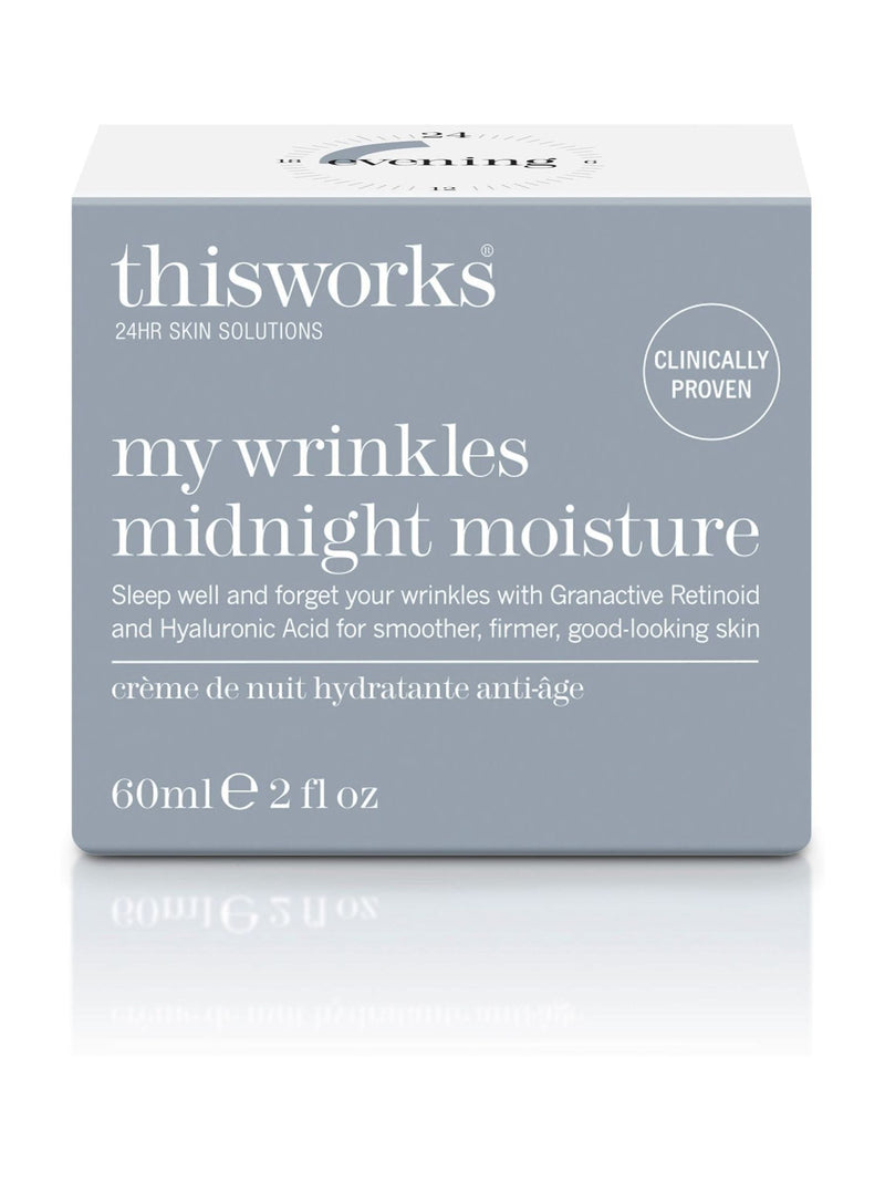 This Works night cream Wrinkles Midnight Moisturiser 60ml (British brand)