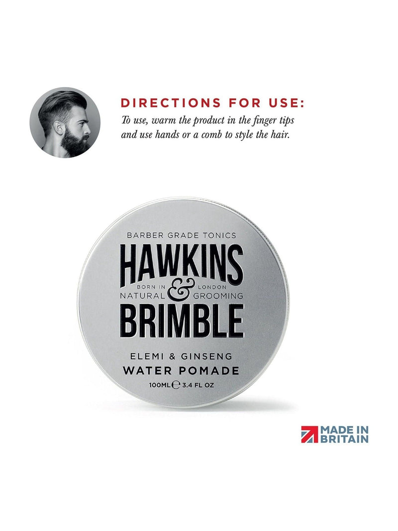 Hawkins & Brimble water pomade 100ml, UK version