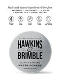 Hawkins & Brimble water pomade 100ml, UK version