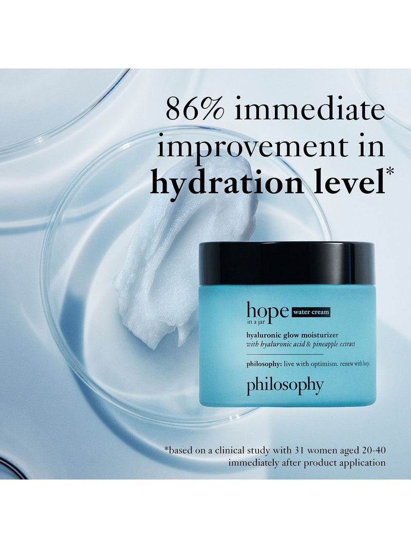 Philosophy Hope In a Jar Water Cream 60ml, imported from the UK