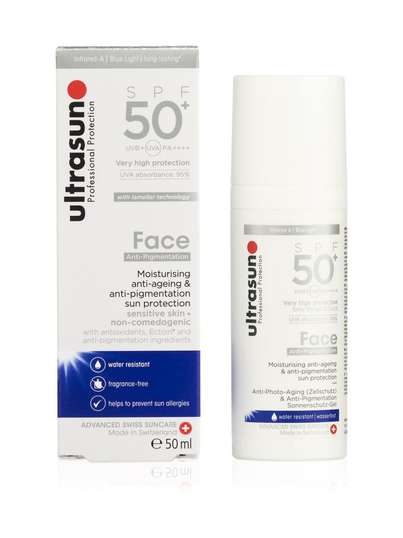 Ultrasun SPF 50 Anti Pigmentation Face Cream 50ml (British brand)