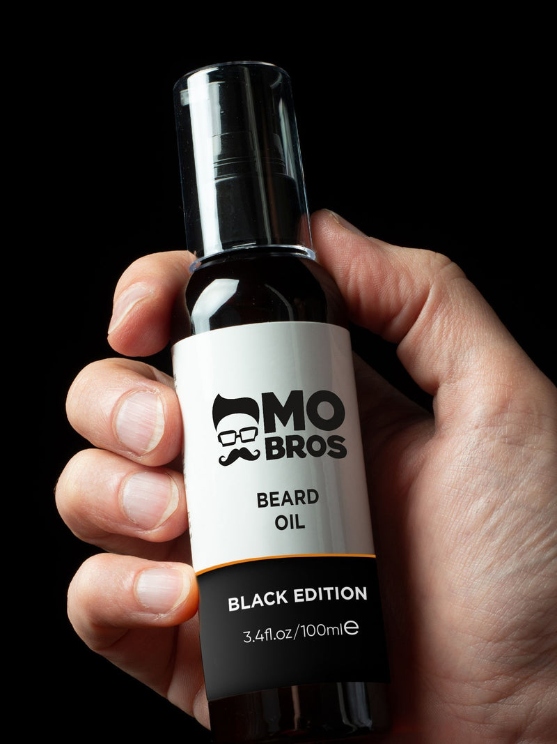 Mo Bros Premium Beard Oil 100ml Black Edition (British brand)