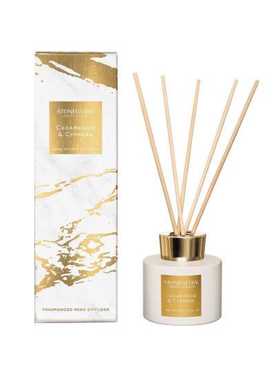 Stoneglow Sedertre & Cypress Luna Duftlys 220g
