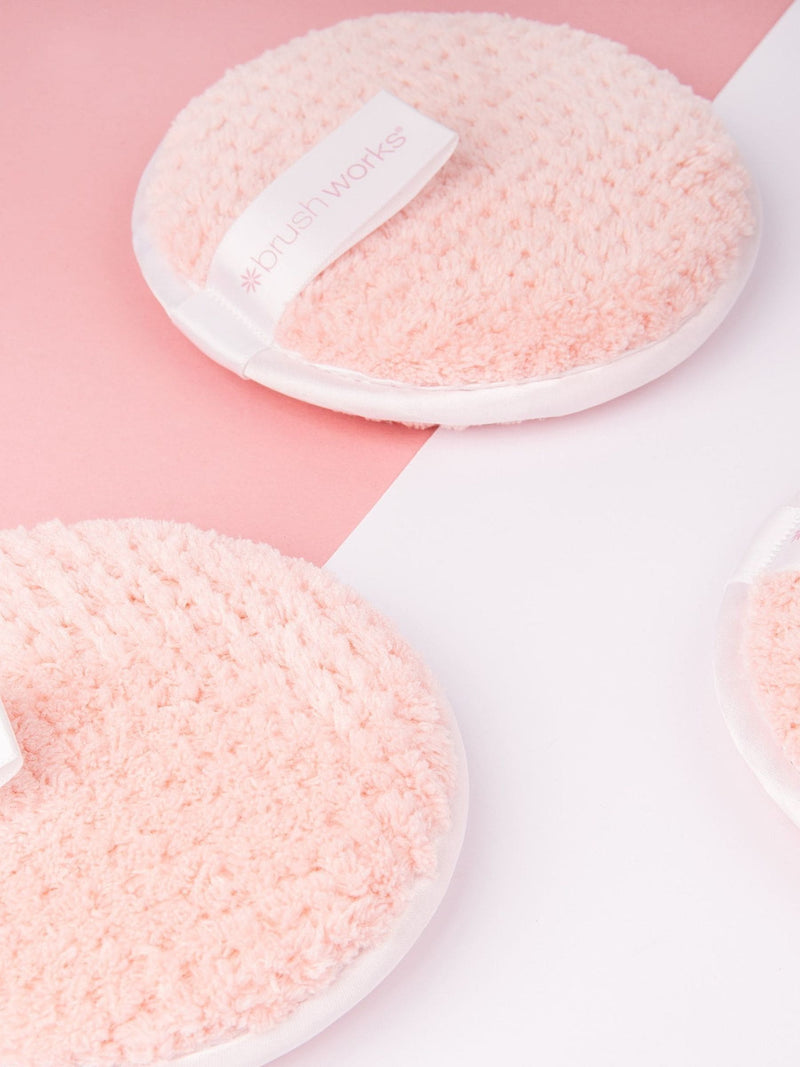 Brush Works HD reusable makeup remover pads 3 pack - British product