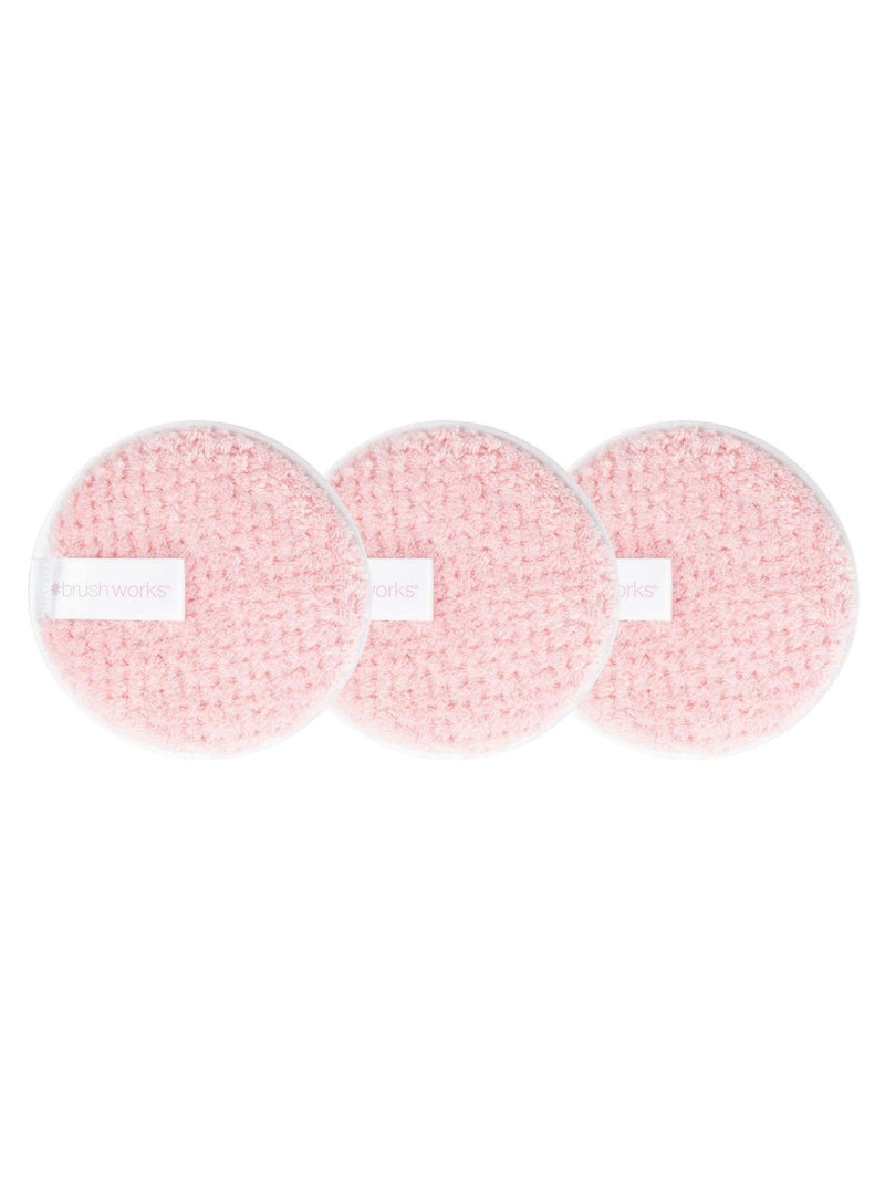 Brush Works HD reusable makeup remover pads 3 pack - British product