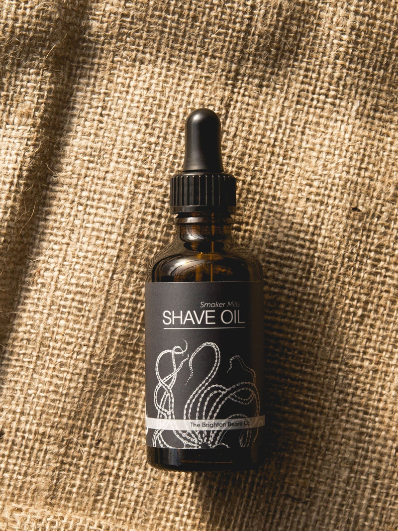 The Brighton Beard Co. Smokers Mills Shave Oil (British brand)