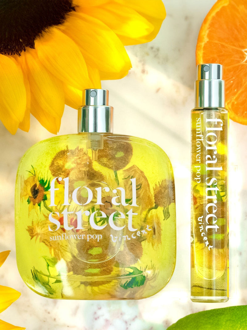 Floral Street Sunflower Pop perfume set 50ml and 10ml - British product