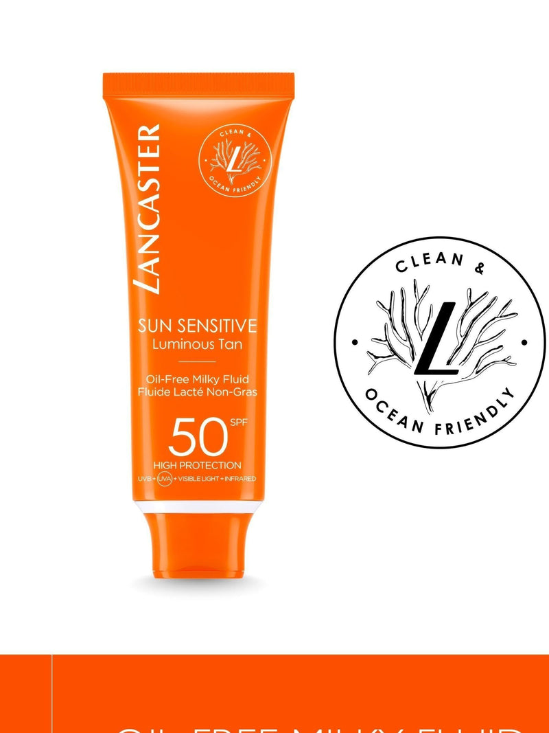 Lancaster Sun Sensitive face sun cream SPF50 50ml, UK version